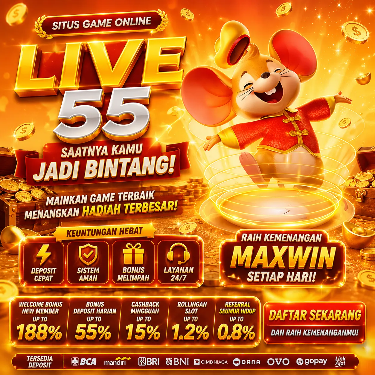 LIVE55 Banner
